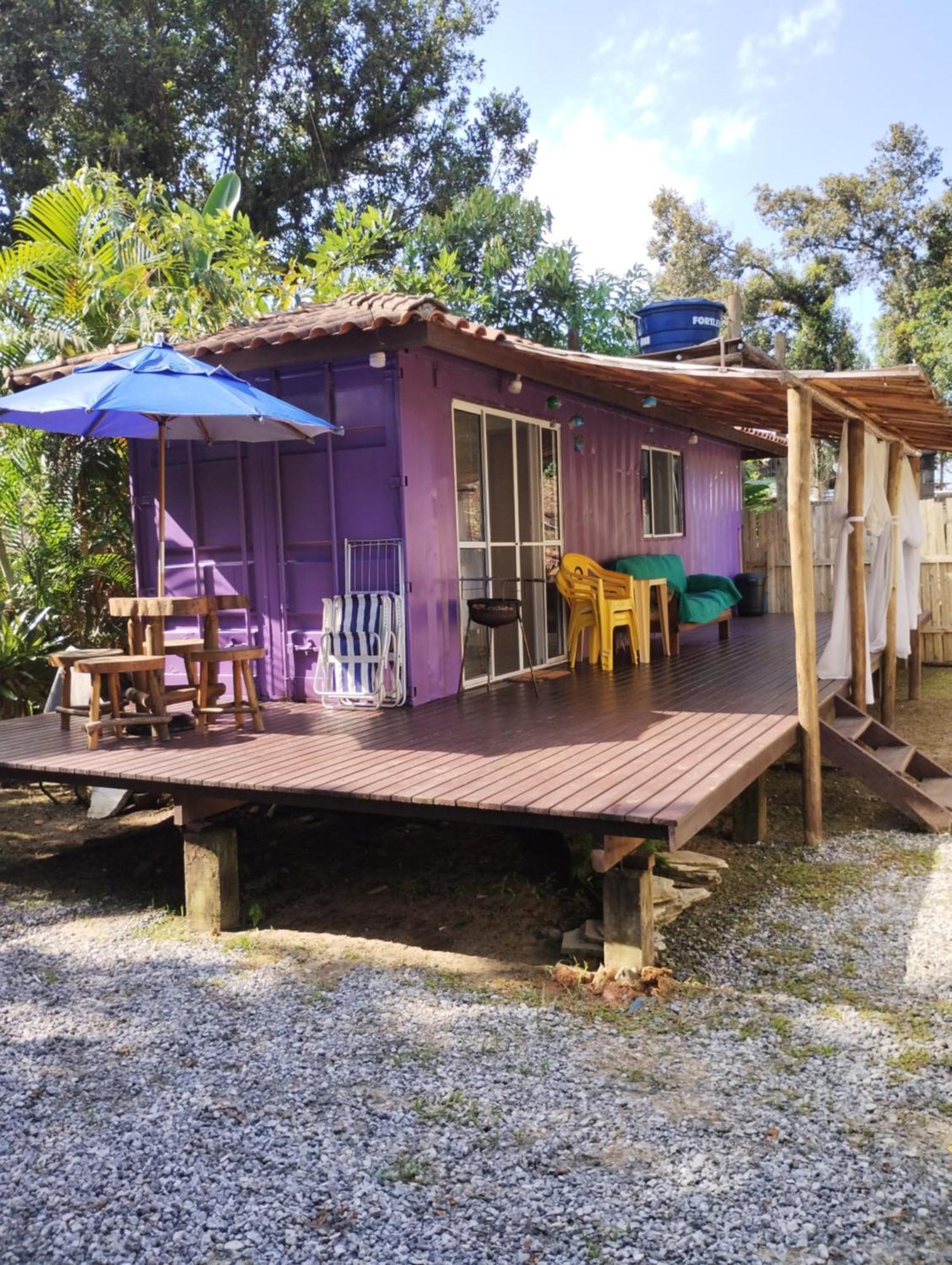 Kitnet contêiner climatizada Villa Ubatuba Exterior foto